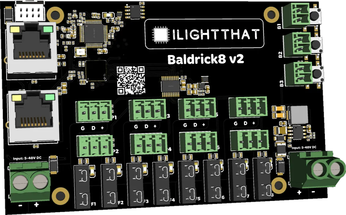 Baldrick8 board photo