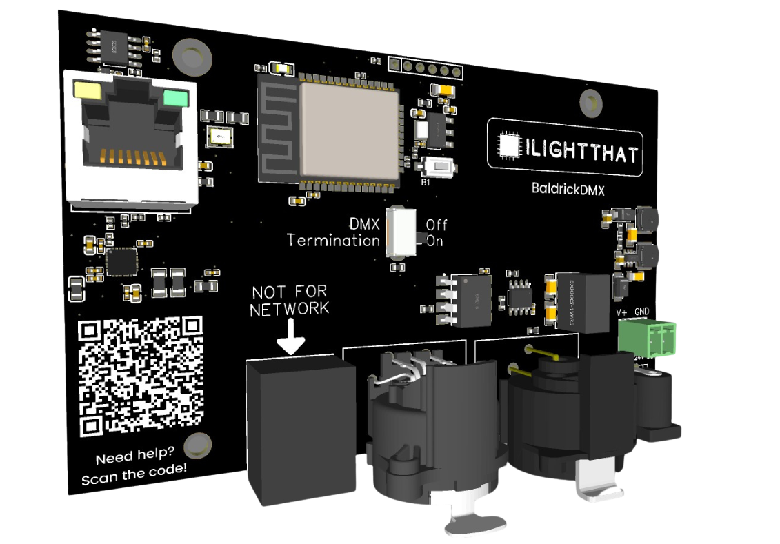 BaldrickDMX Controller Board