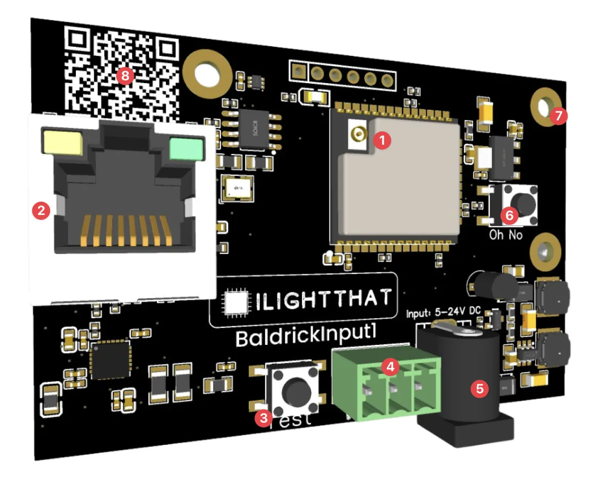 BaldrickInput1 Board Overview