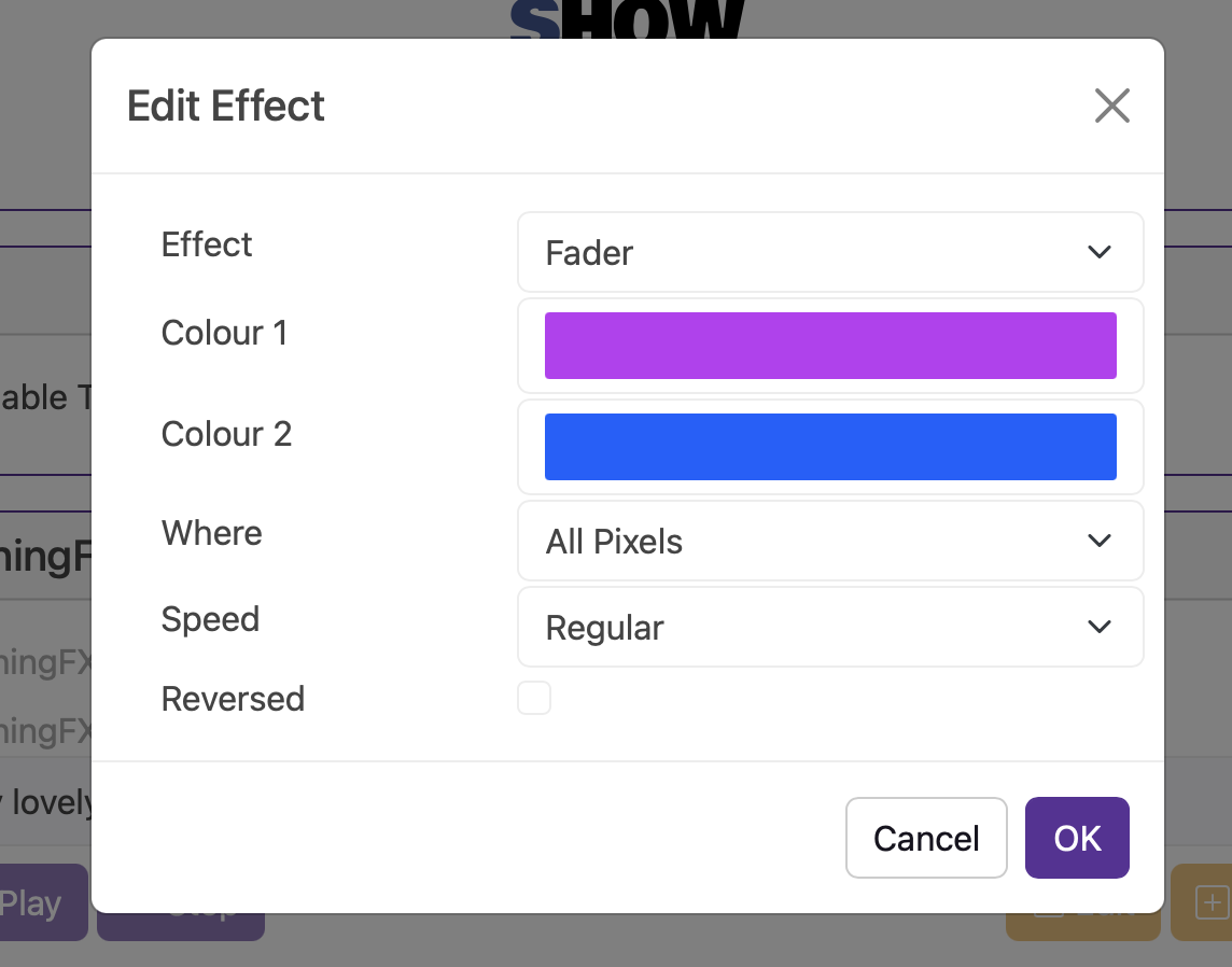 Fader Effect