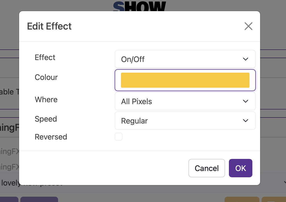 On/Off Effect